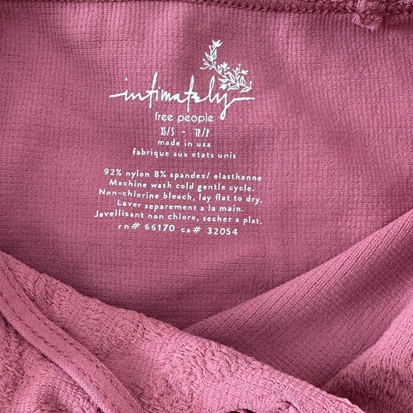 NWOT Free People solstice Bodysuit Size XS/S - Picture 7 of 8